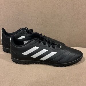 Adidas Goletto VII turf soccer shoes with White Stripes size 6 boys NWT